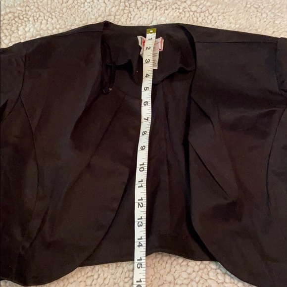 R&K Black & white dress with cover up jacket sz L - Picture 7 of 8